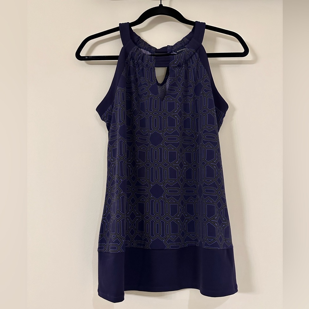 Banana Republic High Neck Blouse Tank